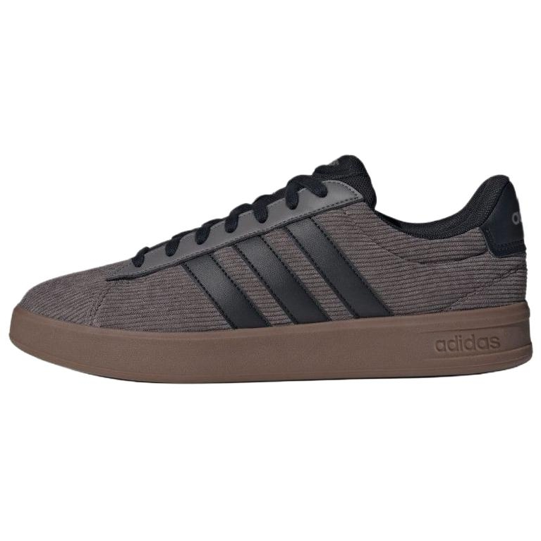 Adidas Adidas GRAND COURT 3.0 Skateboard Shoes Men's Low Top Dark Gray