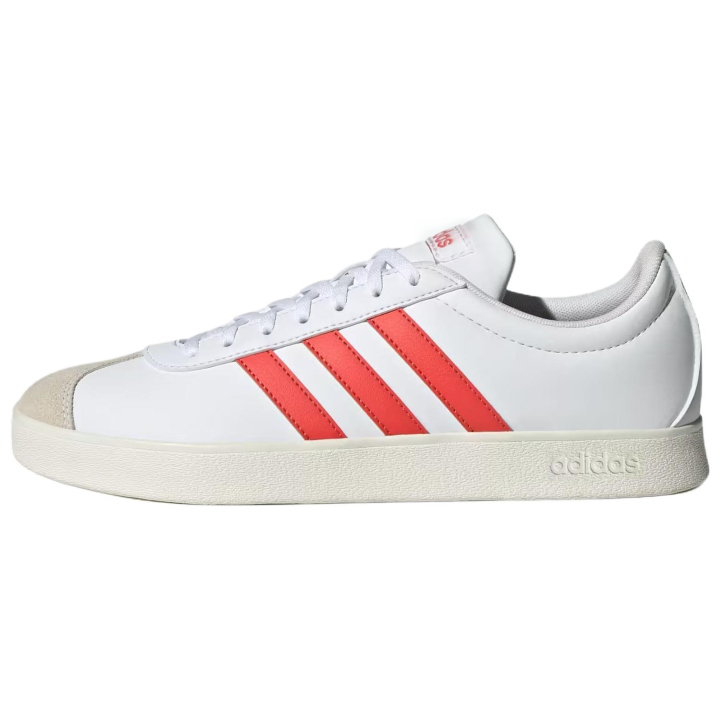 Adidas Adidas VL Court Base German Army Trainers Men's Low Top White Red