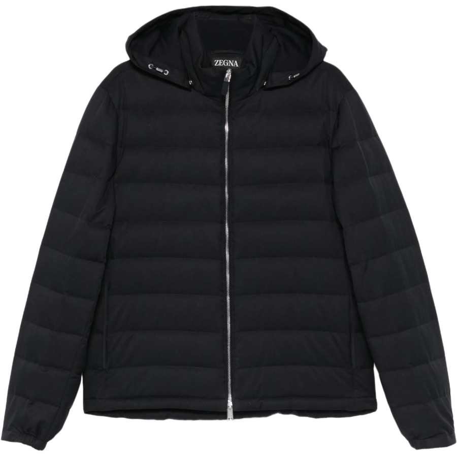 Ermenegildo Zegna Zip-Up Hooded Jacket