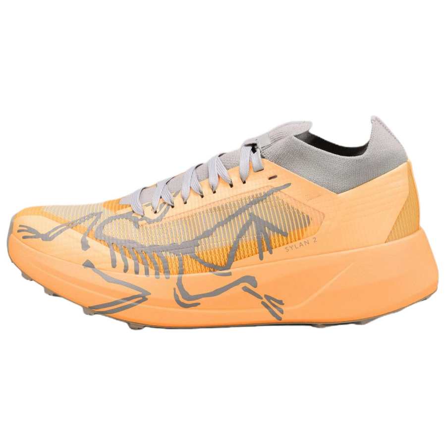Arcteryx SYLAN 2 Trail Running Shoes Women's Orange Gray