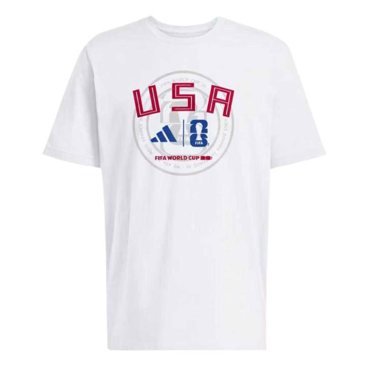 Adidas Adidas T Shirts Men's White Crew Neck