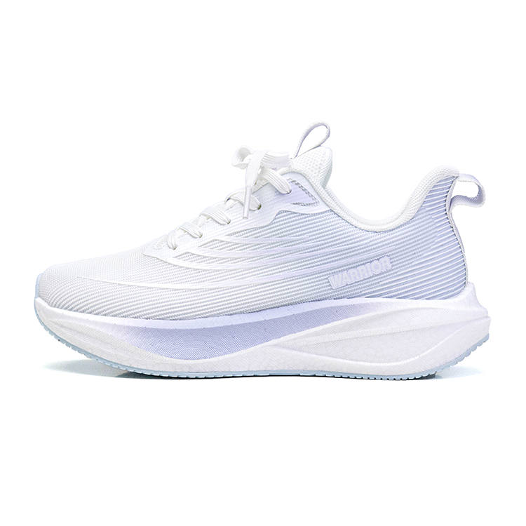 WARRIOR Running Shoes Women's Low Top White Purple