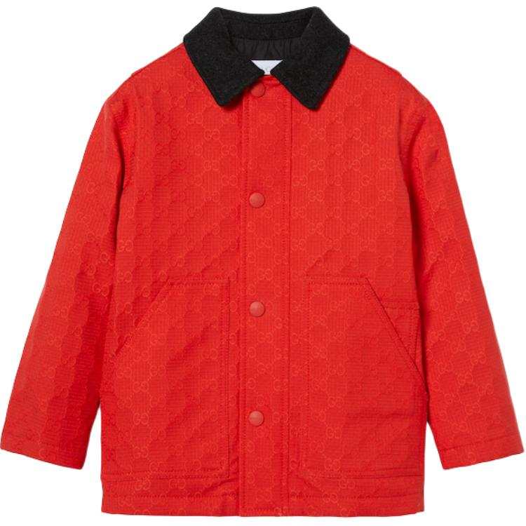GUCCI GUCCI Kids Jackets Lapel Moderate