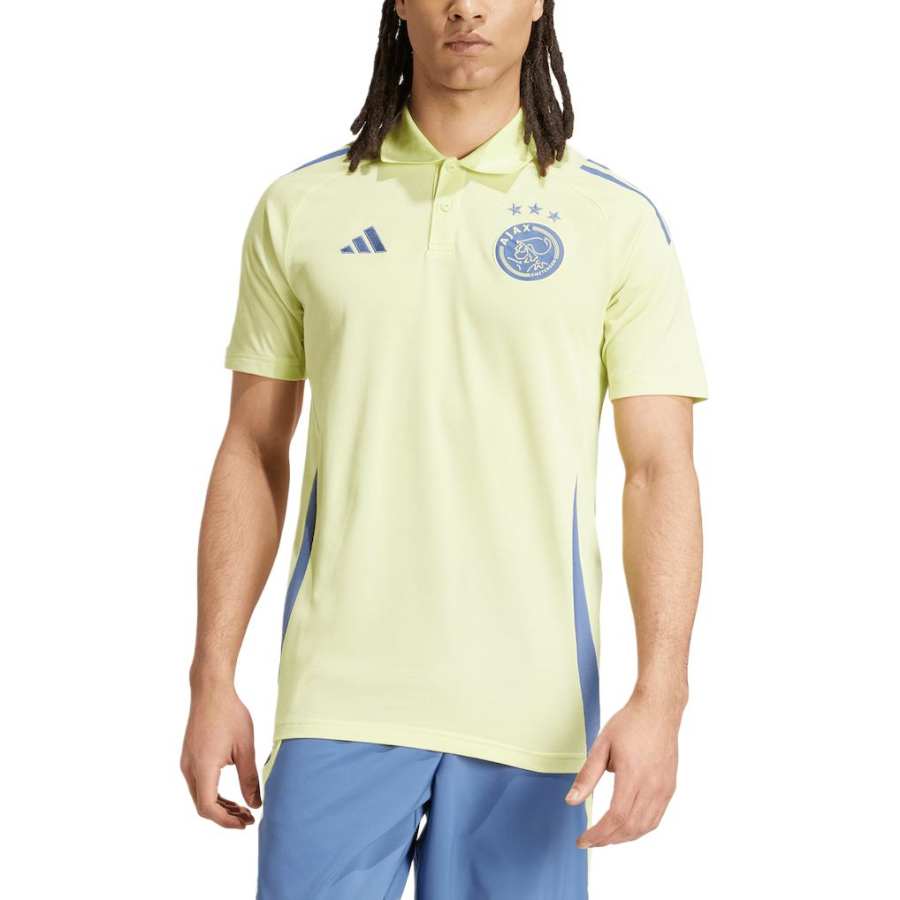 Adidas Adidas Polo Shirts Men's Yellow Polo Collar Moderate