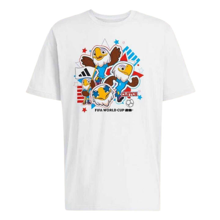 Adidas Adidas T Shirts Men's White Crew Neck