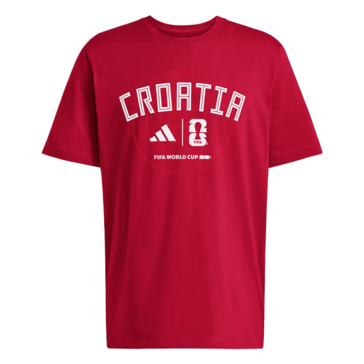 Adidas Adidas T Shirts Men's Team Power Red Crew Neck