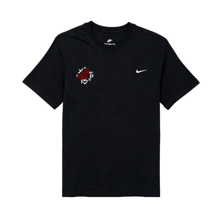 Nike Nike Sportswear T Shirts Men's Black Crew Neck Moderate