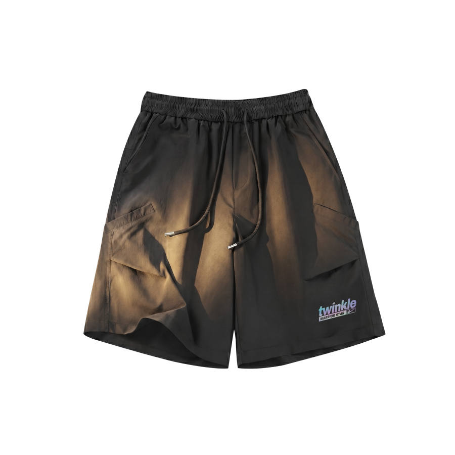 WARRIOR WARRIOR Casual Shorts Unisex Thin Straight Fit Pants