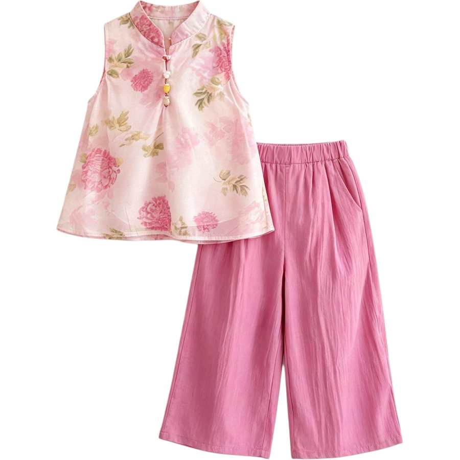 Disney Kids Casual Sportswear Stand Collar Thin Non Stretch