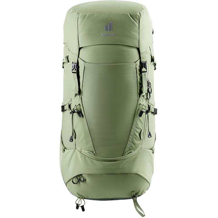 DEUTER 45+10L Mountaineering Bag Outdoor Bag Backpack 500D TEXTURED PA Forest Green Unisex