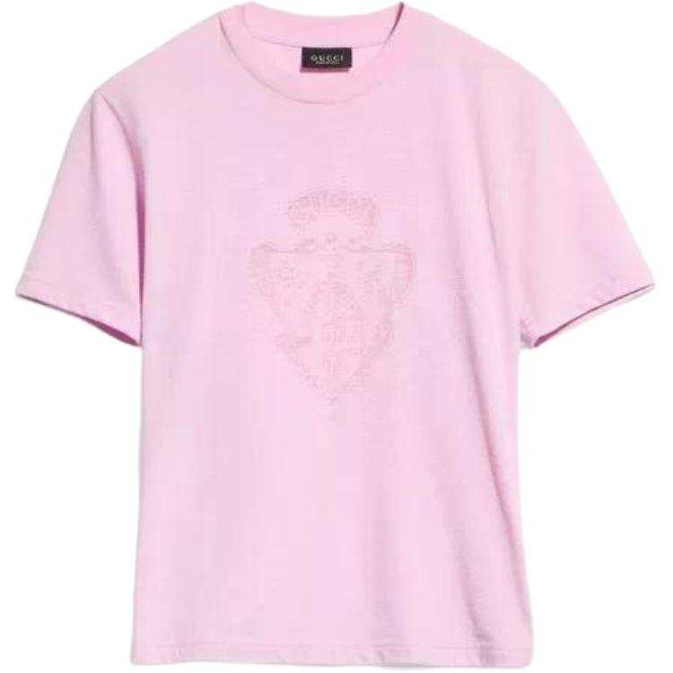GUCCI T Shirts Unisex Crew Neck Moderate Straight Fit