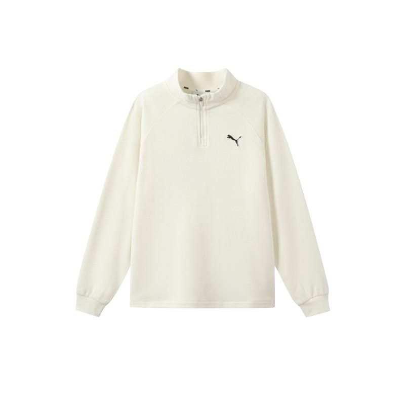 PUMA PUMA Kids T Shirts Half Open Collar Moderate Stretch