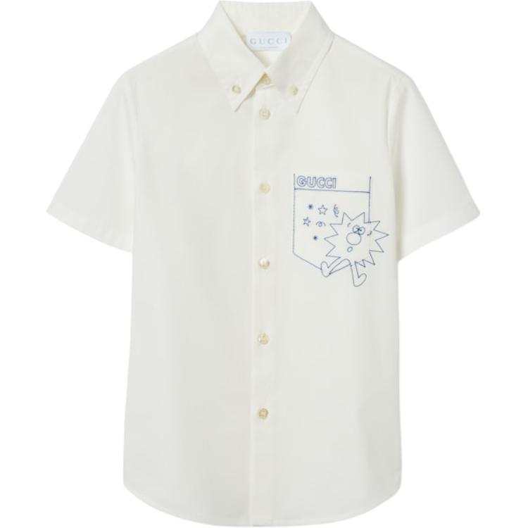 GUCCI Kids Casual Shirts Lapel Moderate