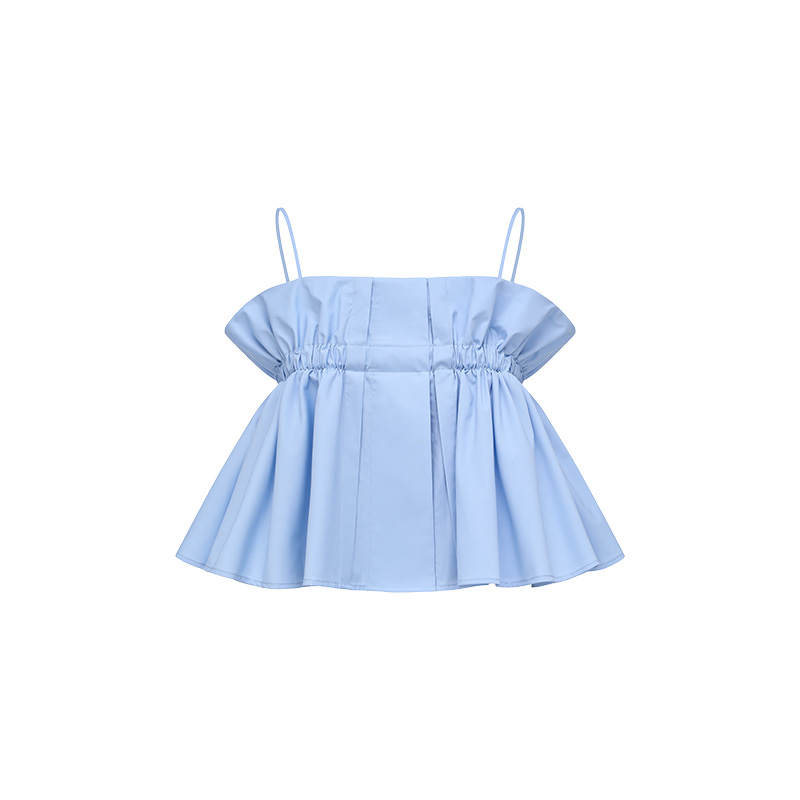Feng Chen Wang Tank Tops Women's Blue Other