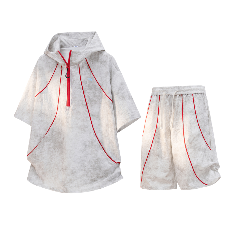 WARRIOR Casual Sportswear Unisex Hooded Non Detachable Thin