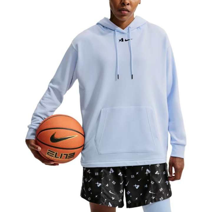 Nike Nike Basketball Jerseys Women's Blue Hooded Non Detachable Moderate