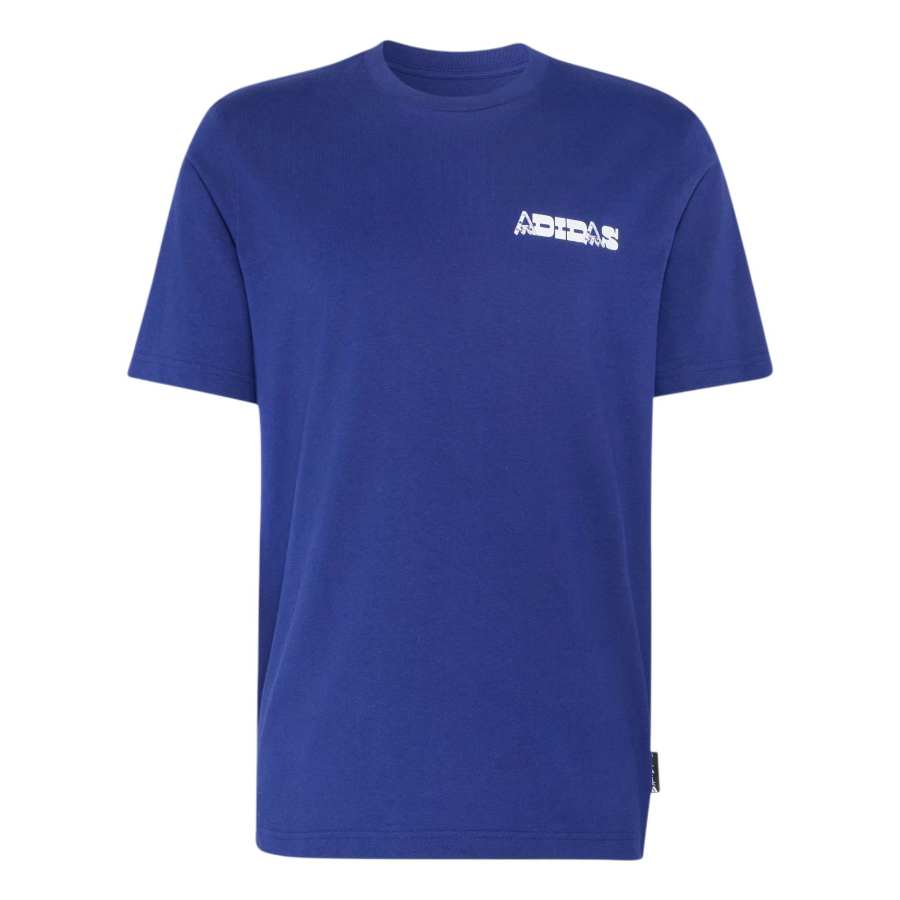 Adidas Adidas T Shirts Men's Dark Blue Crew Neck