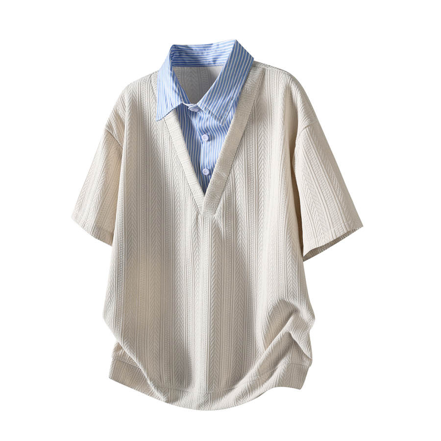 GWAF Polo Shirts Unisex Lapel Moderate Straight Fit