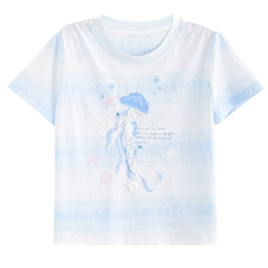 SNBL T Shirts Women's Crew Neck Moderate