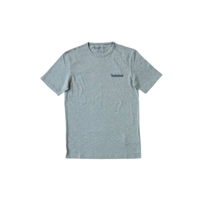 Timberland T Shirts Men's Gray 052 Crew Neck