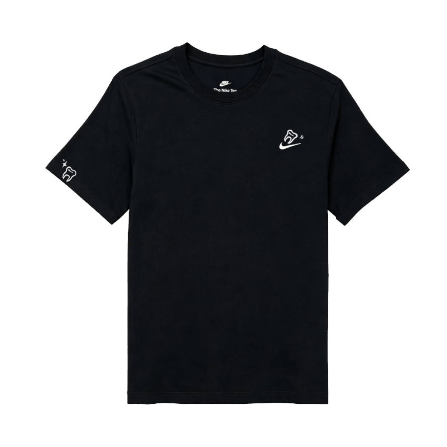 Nike Nike Sportswear T Shirts Unisex Black Crew Neck Moderate