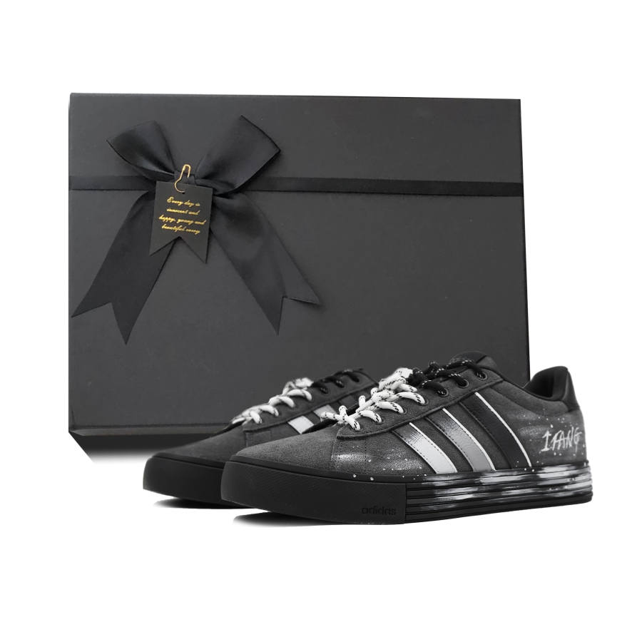 Adidas Adidas Daily 4.0 Skateboard Shoes Unisex Low Top Black