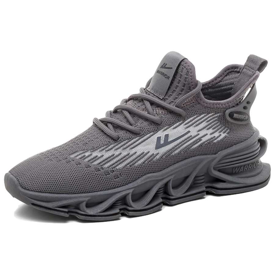 WARRIOR WARRIOR Casual Shoes Men's Low Top Gray, Black