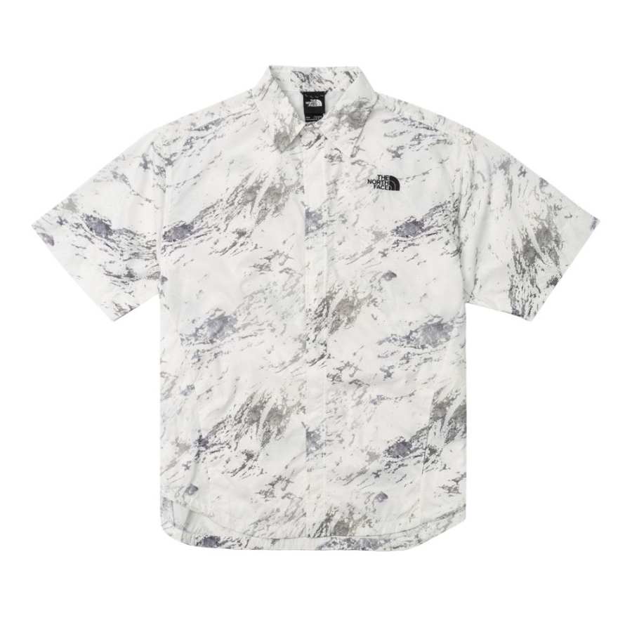 THE NORTH FACE Shirts Men's FN4/Snow Peak White Lapel Moderate Other