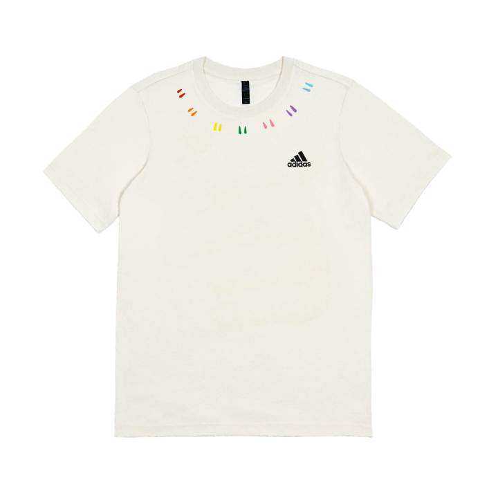 Adidas Adidas MUST HAVES T Shirts Unisex White Crew Neck Moderate