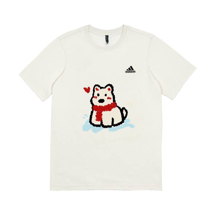 Adidas Adidas MUST HAVES T Shirts Unisex White Crew Neck Moderate