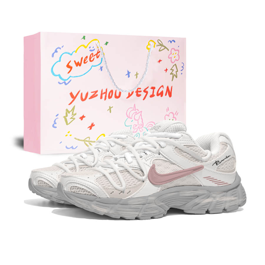 Nike Nike V5 RNR Running Shoes Women's Low Top White, Gray, Pink, Multicolor