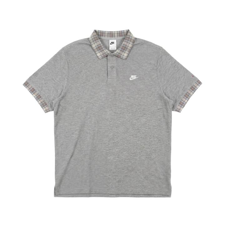 Nike Nike Club Polo Shirts Unisex Gray Lapel Moderate