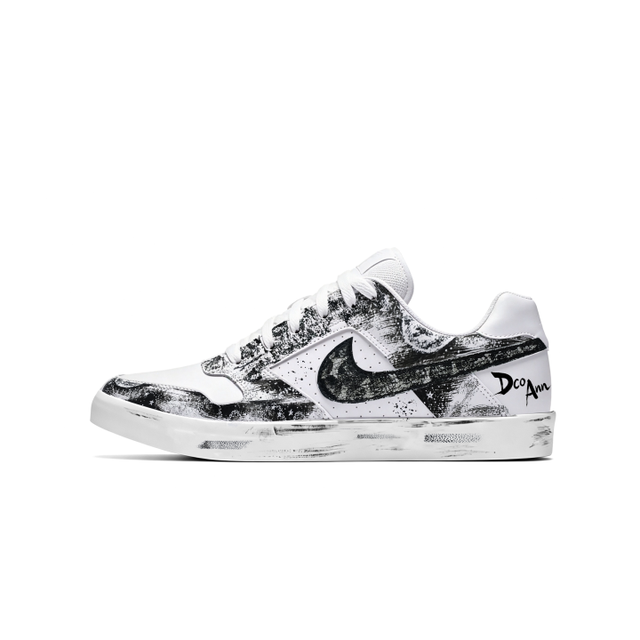 Nike Nike SB Delta Skateboard Shoes Unisex Low Top Black