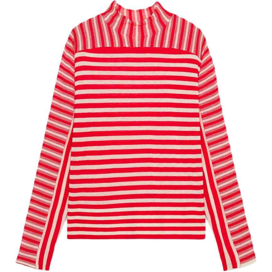 ZARA ZARA Sweaters Women's Red Moderate
