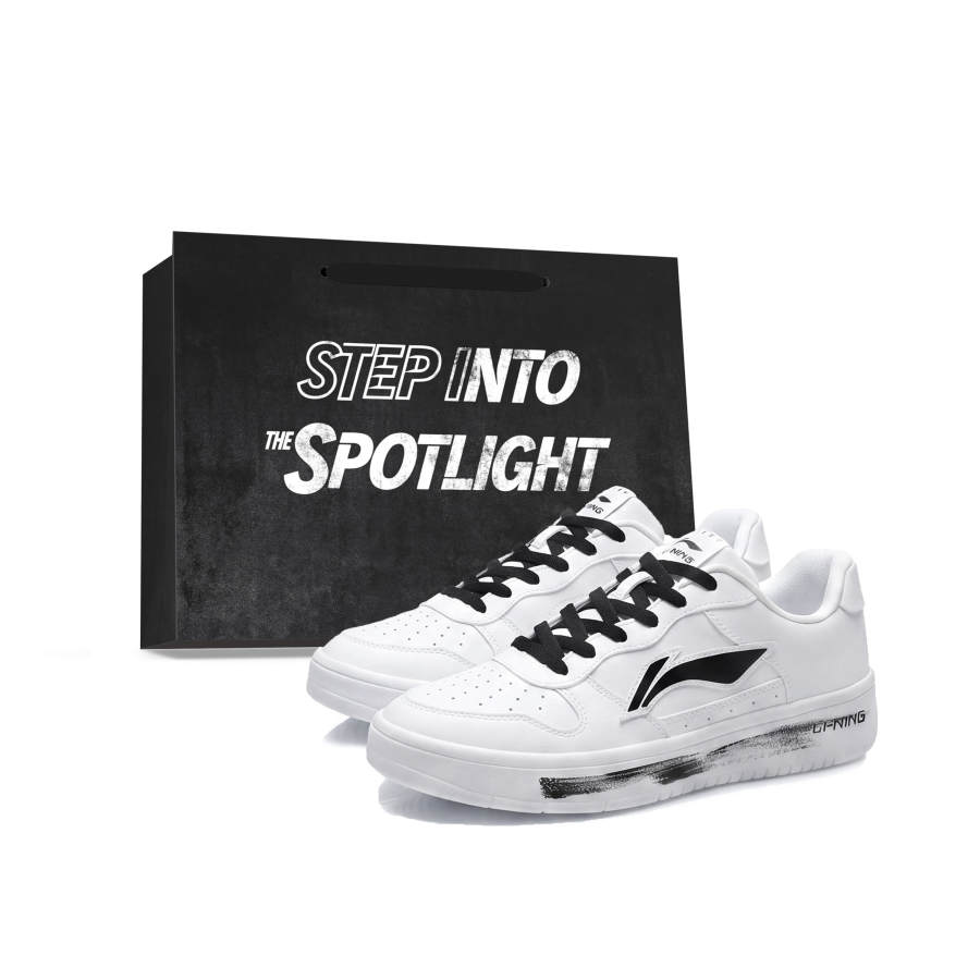 Li-Ning Li Ning Floating Boat Skateboard Shoes Unisex Low Top Black