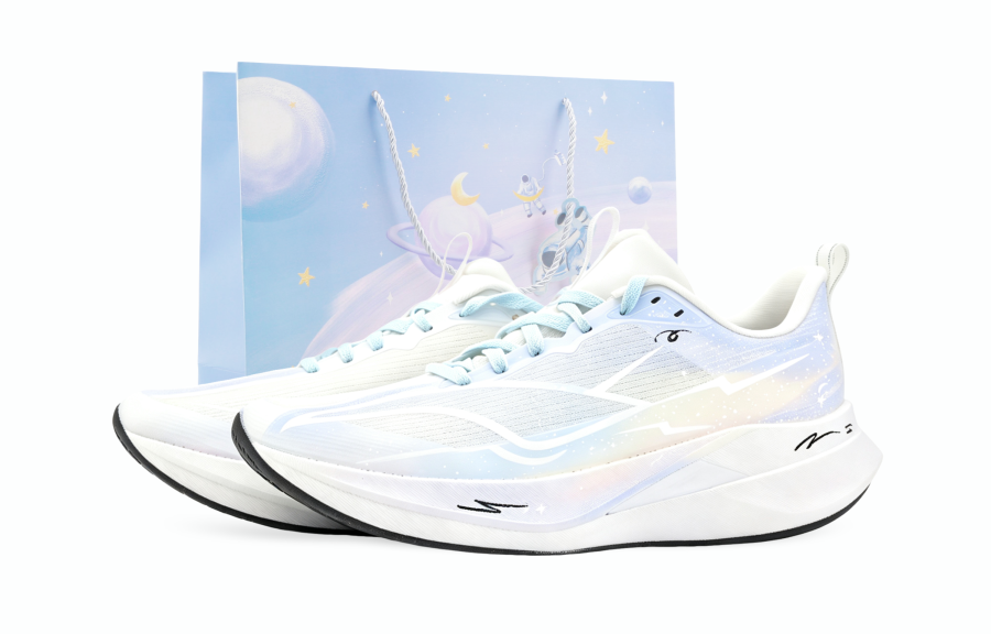 Li-Ning Li Ning Red Hare 9 PRO Running Shoes Unisex Low Top White/Blue