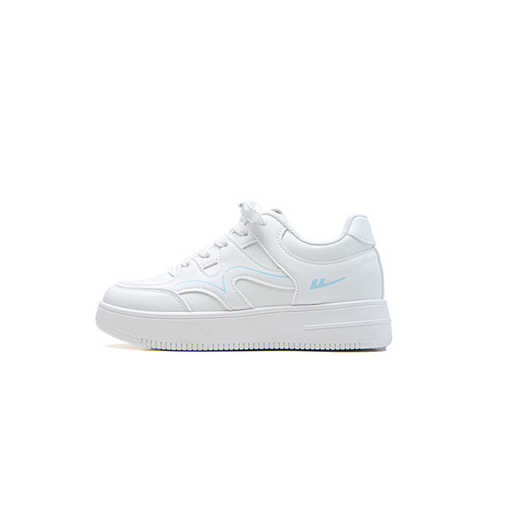 WARRIOR WARRIOR Skateboard Shoes Women's Low Top White Light Blue