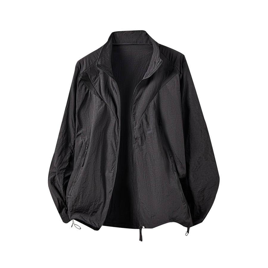 GWAF Jackets Unisex Stand Collar Thin Straight Fit