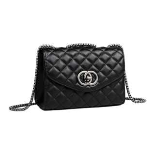 COMELY Cow Leather Crossbody Bags Regular Women's Black