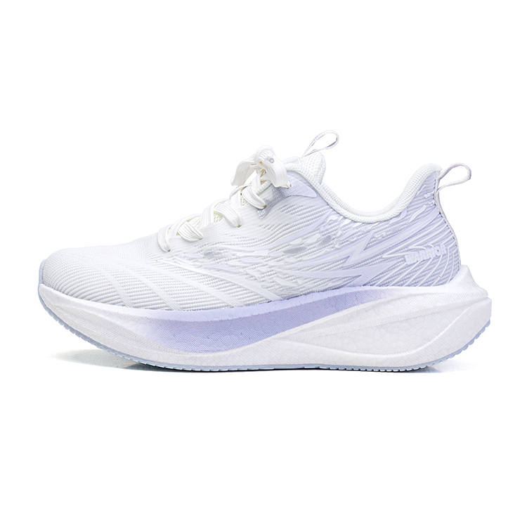 WARRIOR Running Shoes Women's Low Top White Light Purple