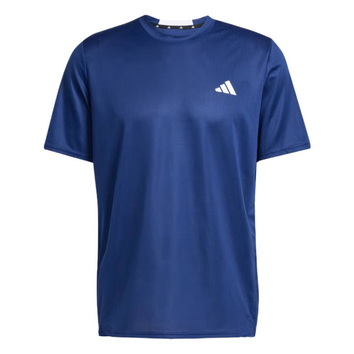 Adidas Adidas AEROREADY T Shirts Men's Dark Blue Crew Neck Moderate