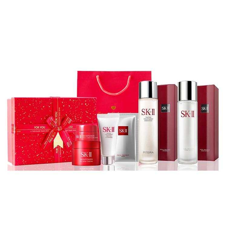 SK-II SK II Goddess Water All Star 6 Piece Set Skincare Sets Tightening Hydrating Repairing Box+Shopping Bag, Skincare