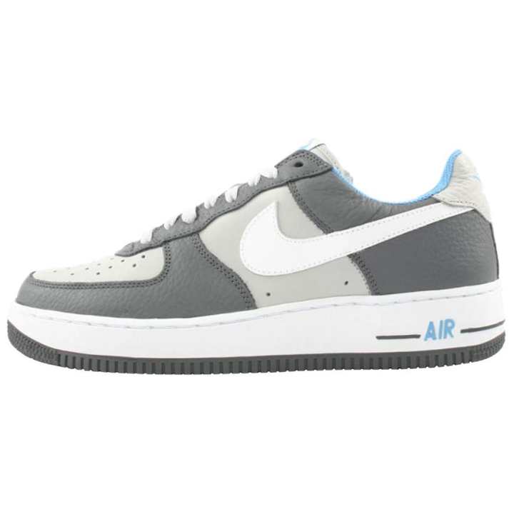 Nike Nike Air Force 1 Skateboard Shoes Men's Low Top Gray/White/Blue