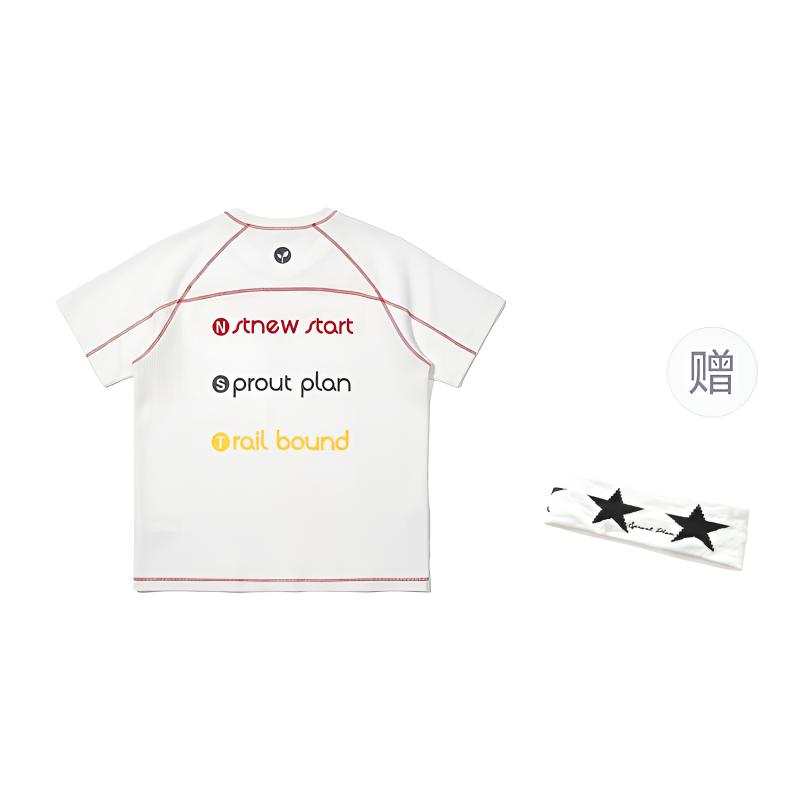 NSTNEW START T Shirts Unisex Crew Neck Thin Straight Fit