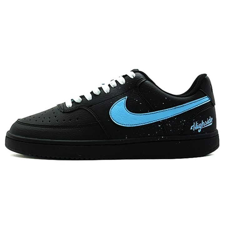 Nike Nike Court Vision Low Skateboard Shoes Unisex Low Top Blue