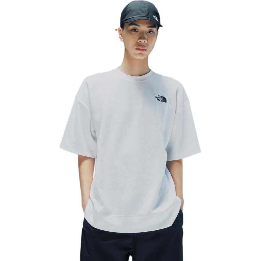 THE NORTH FACE T Shirts Men's FN4/Snow Peak White Crew Neck Moderate