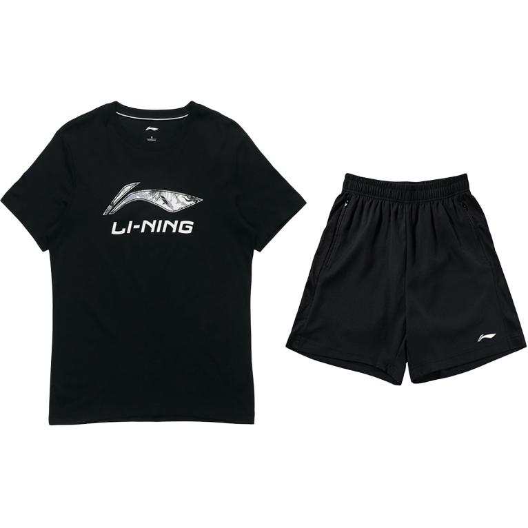 Li-Ning Li Ning Casual Sportswear Men's Crew Neck Moderate