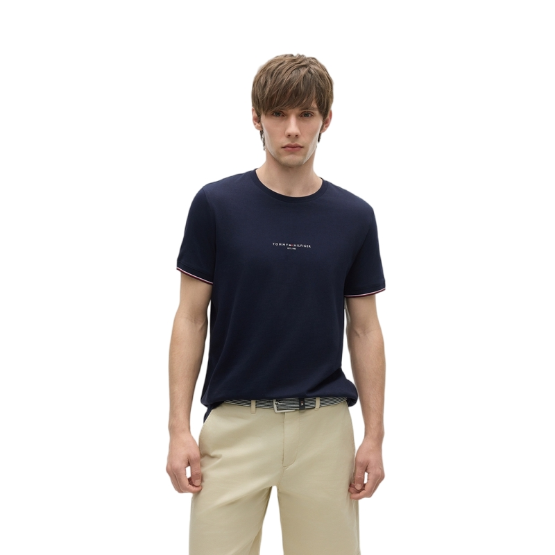 Tommy Hilfiger Striped tipping T shirt