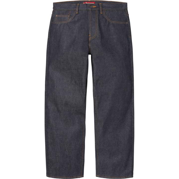 Supreme Supreme Jeans Unisex Moderate Straight Fit Pants