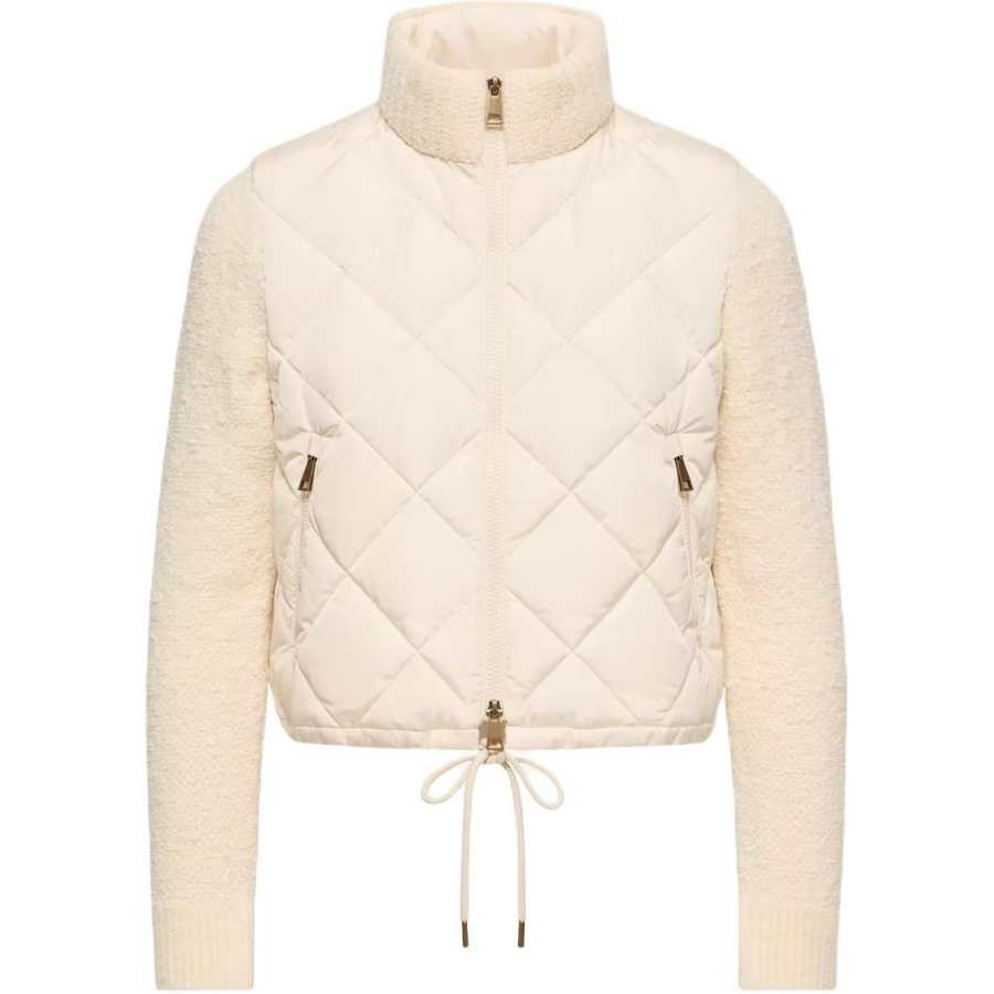 Moncler Moncler Down Jackets Women's White Stand Collar Moderate